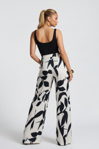 Pantalón Flora Noir